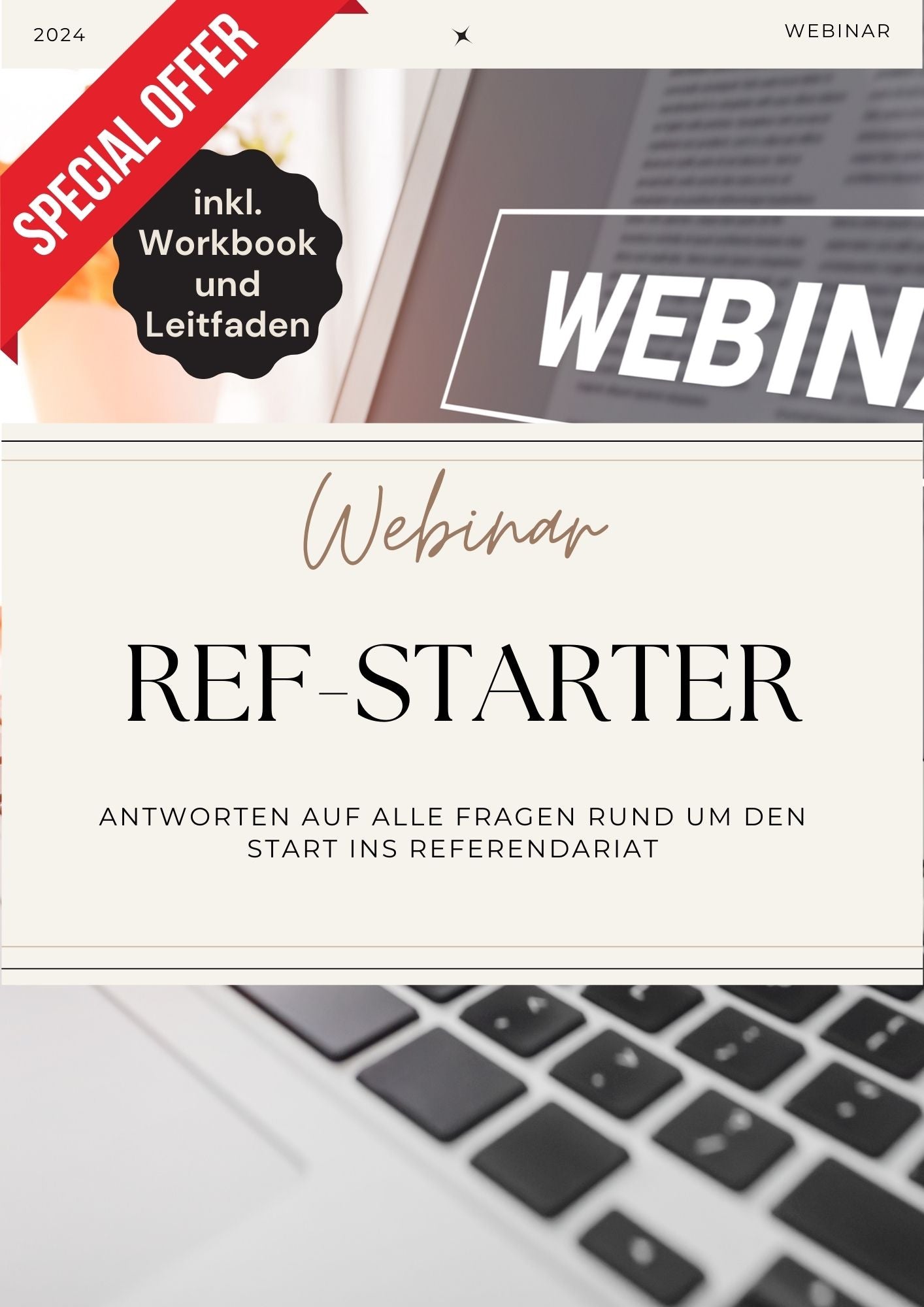 Webinar: RefStarter - Erfolgreich ins Referendariat starten (Last Call: )
