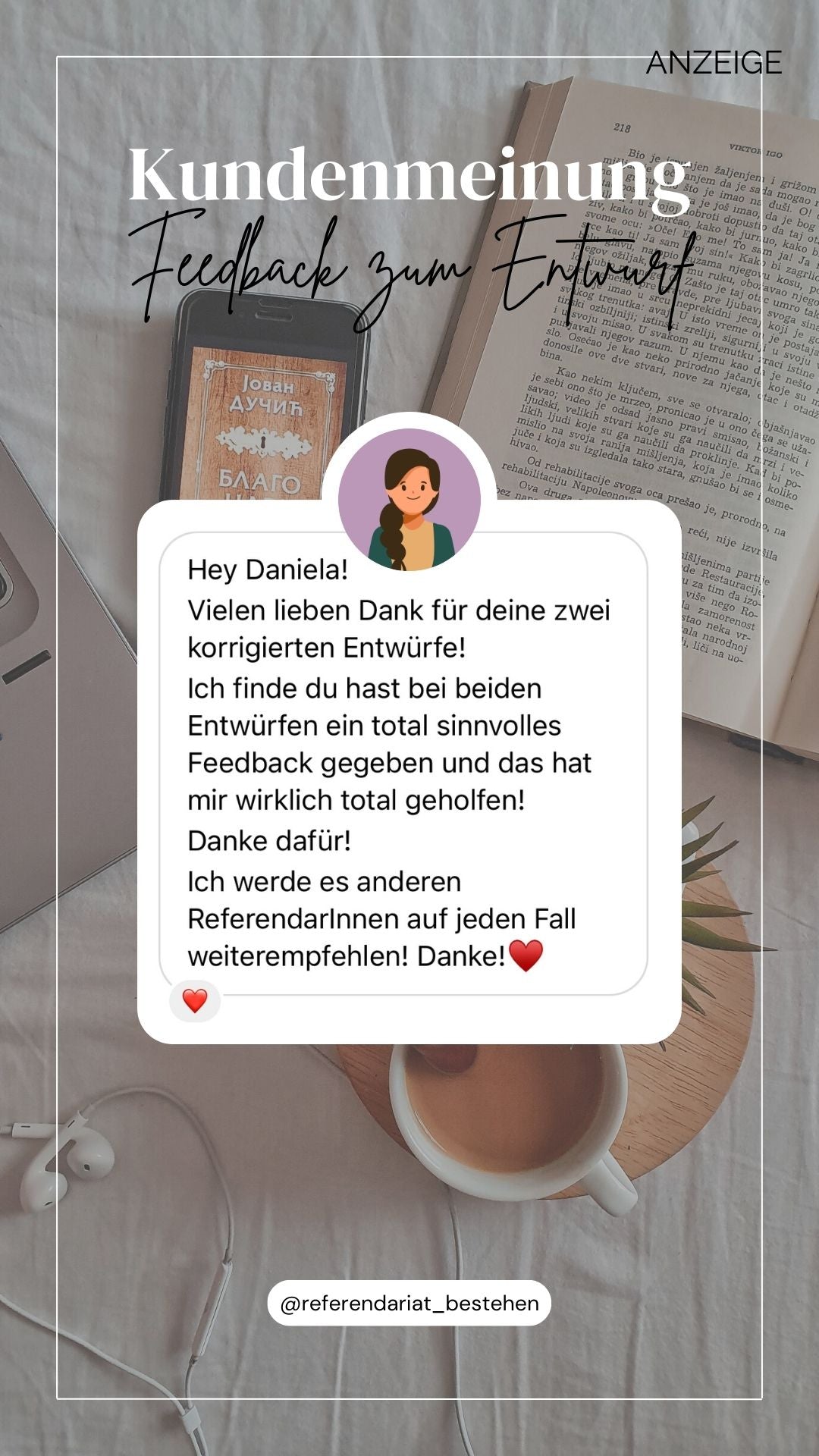 Feedback zu deinem Entwurf - Unterstützung bei der Stundenplanung im Referendariat