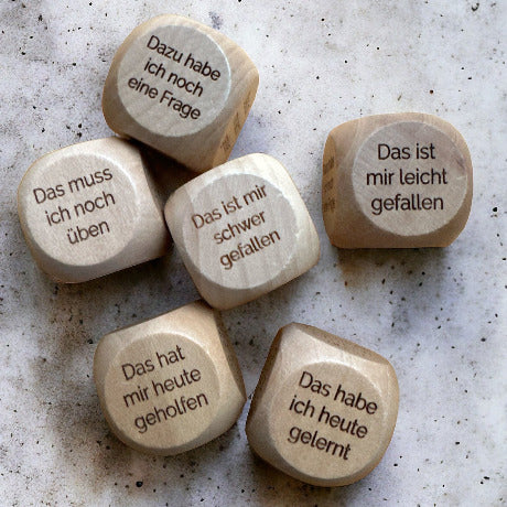 Starterset mit EduFabrik® Reflexionswürfeln und dig. Workbook "Referendariat bestehen"