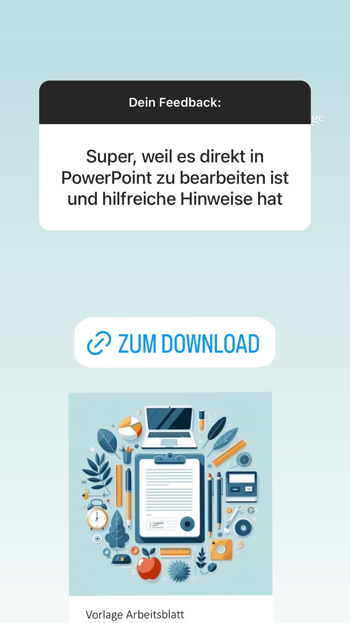 Arbeitsblatt Vorlage - mit didaktischen Tipps und Hinweisen (Differenzierung, Phasierung)