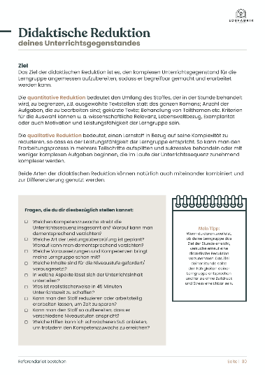 Workbook - Referendariat bestehen (gedruckt) begrenzte Stückzahl