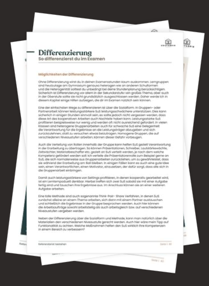 Starterset XL für Referendare und Lehrkräfte - Rollenkarten, Reflexionswürfel und digitales Workbook