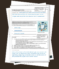 Arbeitsblatt Vorlage - mit didaktischen Tipps und Hinweisen (Differenzierung, Phasierung)