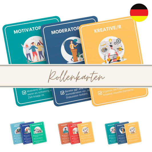 Rollenkarten für kooperative Gruppenarbeit / Projekte von EduFabrik®